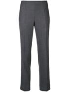Incotex High Waist Trousers - Grey