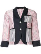 Thom Browne Inside-out Wool Sport Coat - Blue