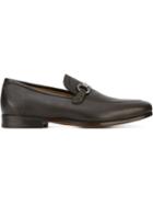 Salvatore Ferragamo Gancini Bit Loafers, Men's, Size: 5.5, Brown, Calf Leather/leather