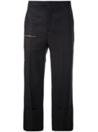 Raf Simons Embellished Tailored Trousers - Black