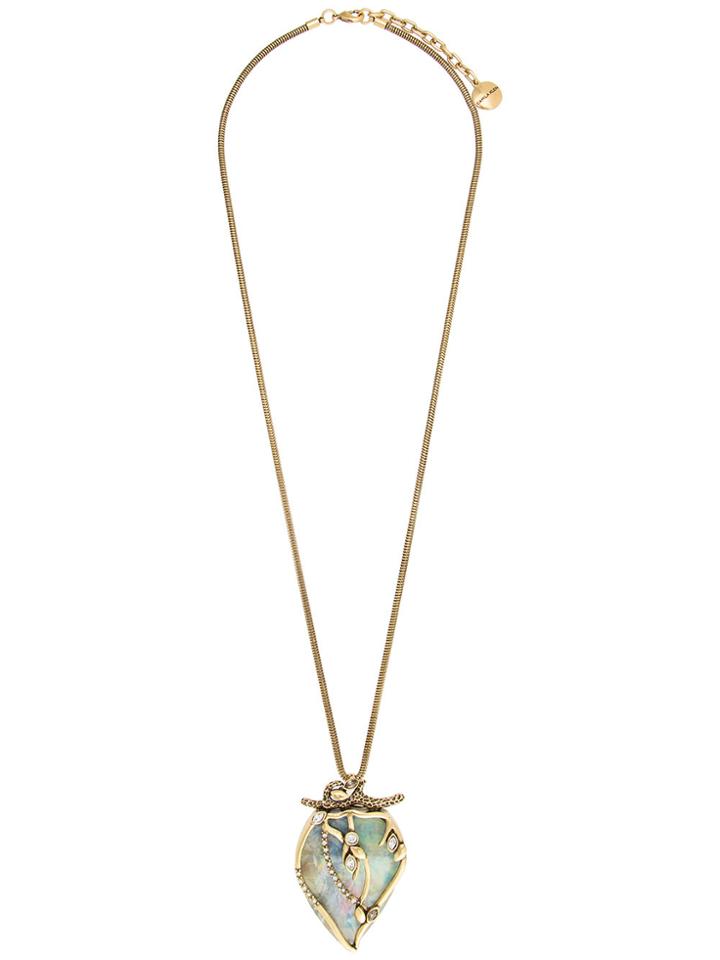 Camila Klein Pendant Long Necklace - Metallic