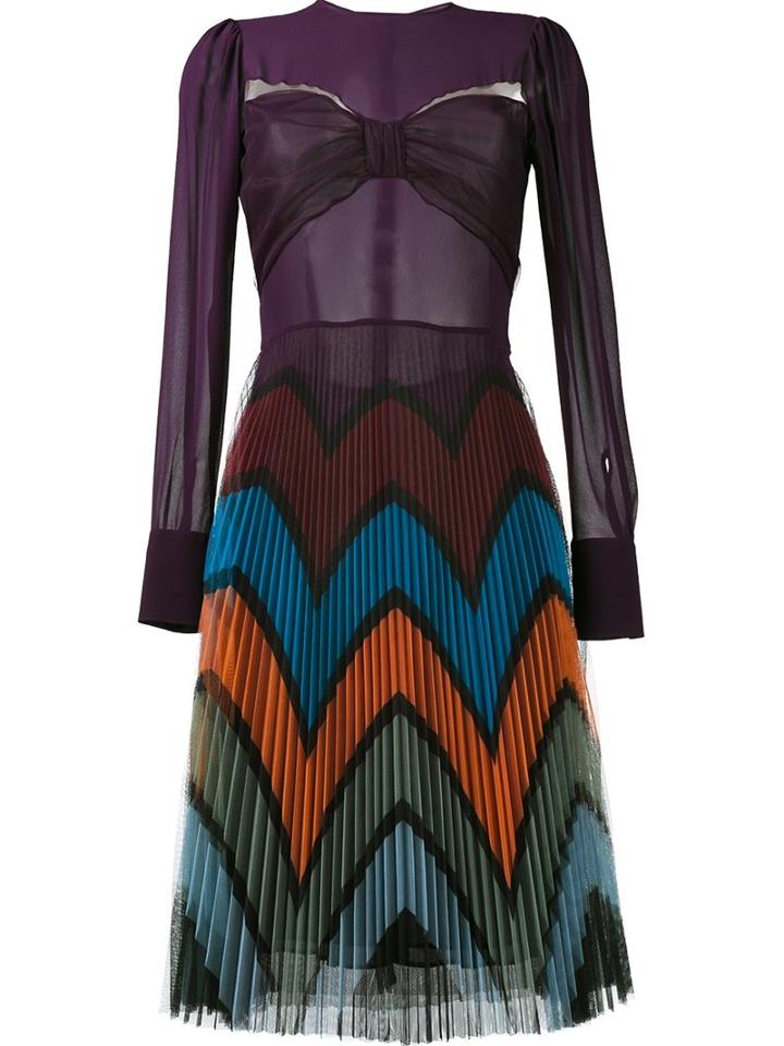 Mary Katrantzou 'beta' Prugna Print Dress