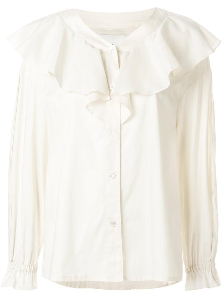 Neul Petal Blouse - Nude & Neutrals
