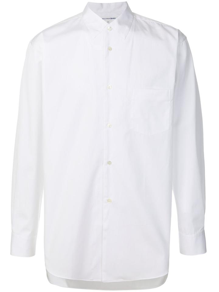 Comme Des Garçons Shirt Button Fastened Shirt - White