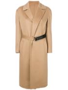 Calvin Klein 205w39nyc Belted Wrap Coat - Nude & Neutrals