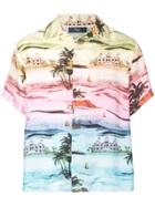 Amiri Beach Print Shirt - Multicolour