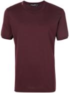 Dolce & Gabbana - Round Neck T-shirt - Men - Cotton - 46, Pink/purple, Cotton