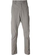 Poème Bohémien Drop Crotch Trousers, Men's, Size: 52, Grey, Cotton/linen/flax/spandex/elastane
