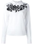P.a.r.o.s.h. 'consu' Blouse, Women's, Size: Xs, White, Cotton/spandex/elastane/viscose
