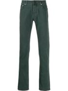 Jacob Cohen Mid-rise Straight Leg Jeans - Green