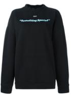 Off-white Something Special Sweatshirt, Women's, Size: Medium, Black, Cotton