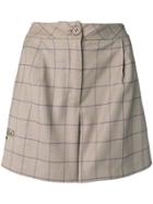 Han Kj0benhavn High Waist Check Shorts - Brown