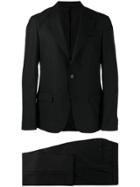 Z Zegna Two Piece Slim-fit Suit - Black