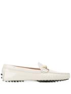 Tod's Gommino Driving Loafers - White