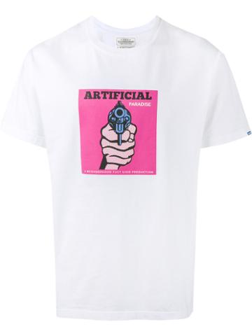 Neighborhood X Fuct Ssdd T-shirt, Men's, Size: Large, White, Cotton
