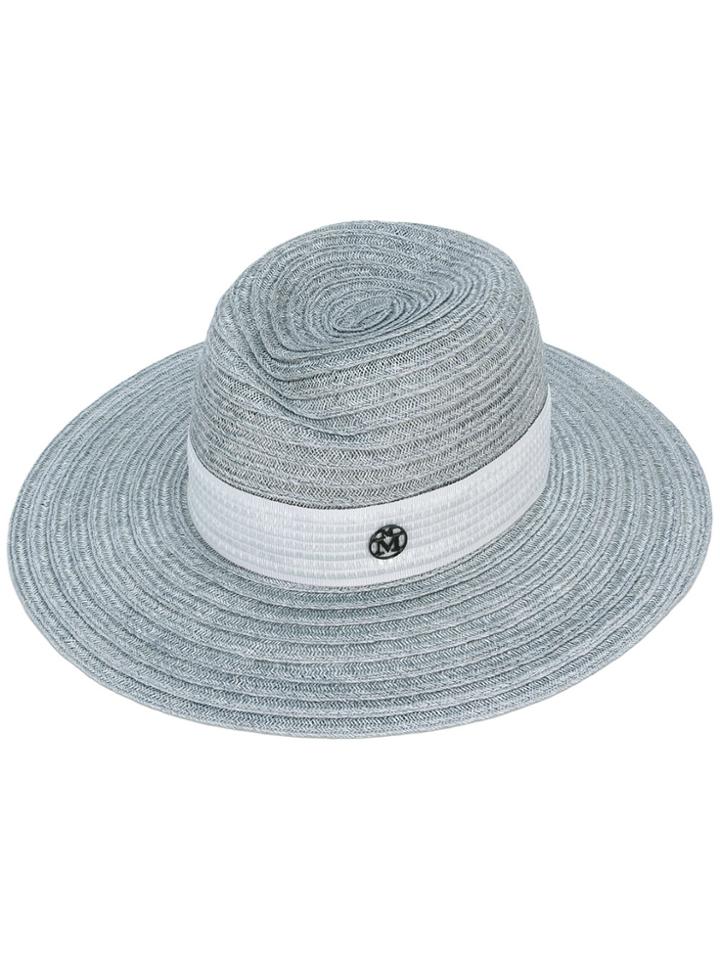 Maison Michel Virginie Hat - Grey