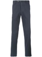 Pt01 - Slim-fit Trousers - Men - Cotton/spandex/elastane - 54, Blue, Cotton/spandex/elastane
