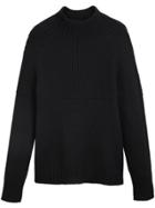 Burberry Cashmere Fisherman Sweater - Black