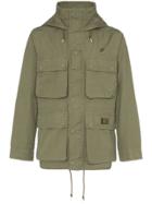 Neighborhood Military-style Hooded Jacket - Green