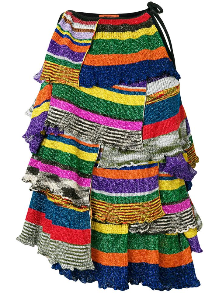 Missoni Patchwork Layered Vest Top - Multicolour