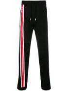 Gcds Stripe Detail Track Pants - Black