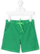 Knot - Earth Stripes Shorts - Kids - Cotton/spandex/elastane - 4 Yrs, Green