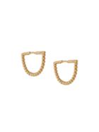 Astley Clarke Stilla Arc Earrings - Gold