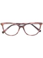 Swarovski Eyewear Cat-eye Frame Glasses - Neutrals