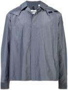 Oamc Hooded Shirt Jacket - Grey