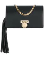 Balmain Chain Clutch Bag - Black