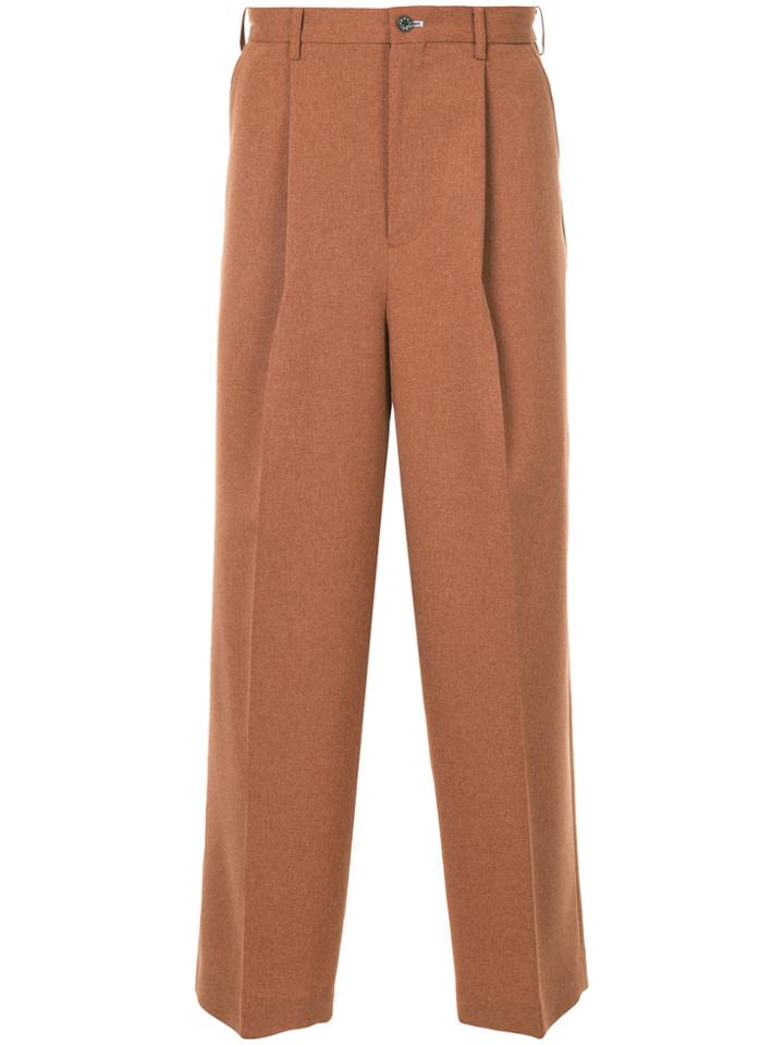 Loveless Loose Fit Trousers - Brown