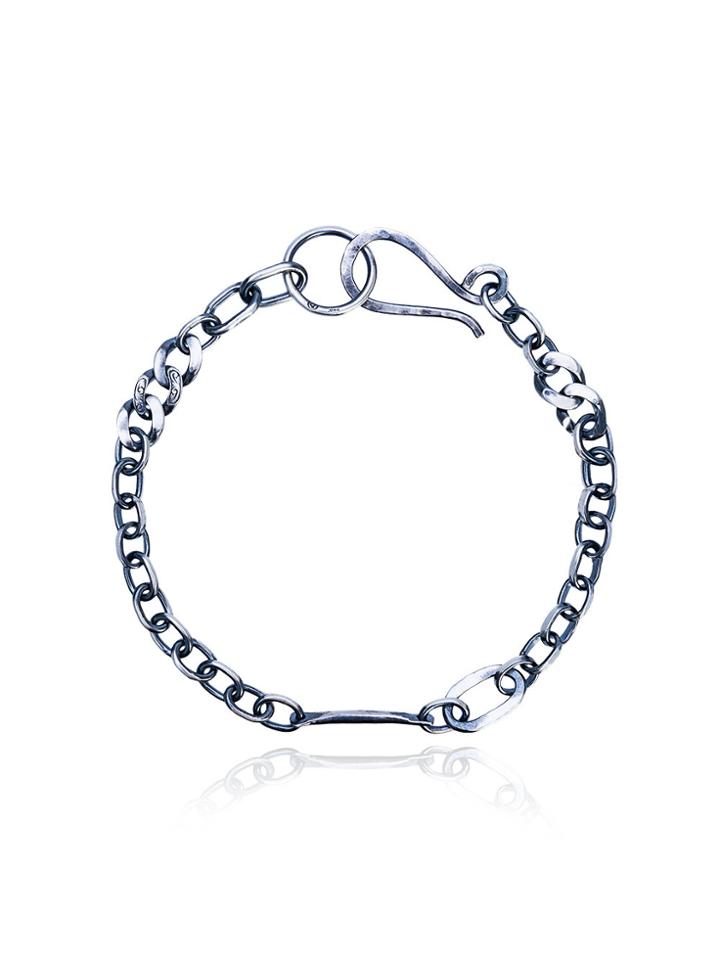 Jelena Behrend Signature Link Necklace - Metallic