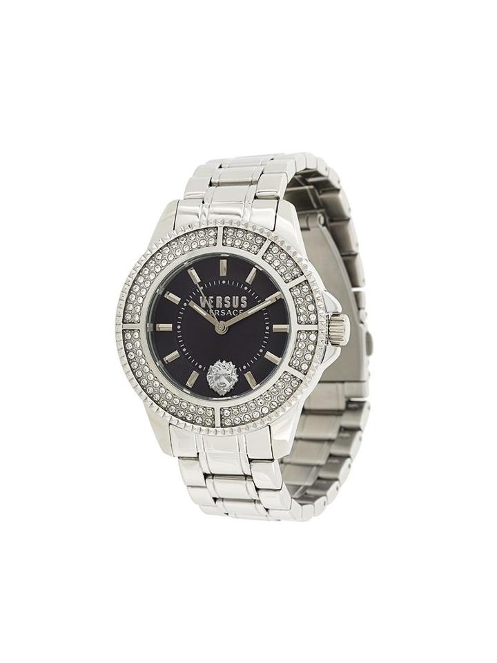 Versus Round Shape Watch, Men's, Metallic
