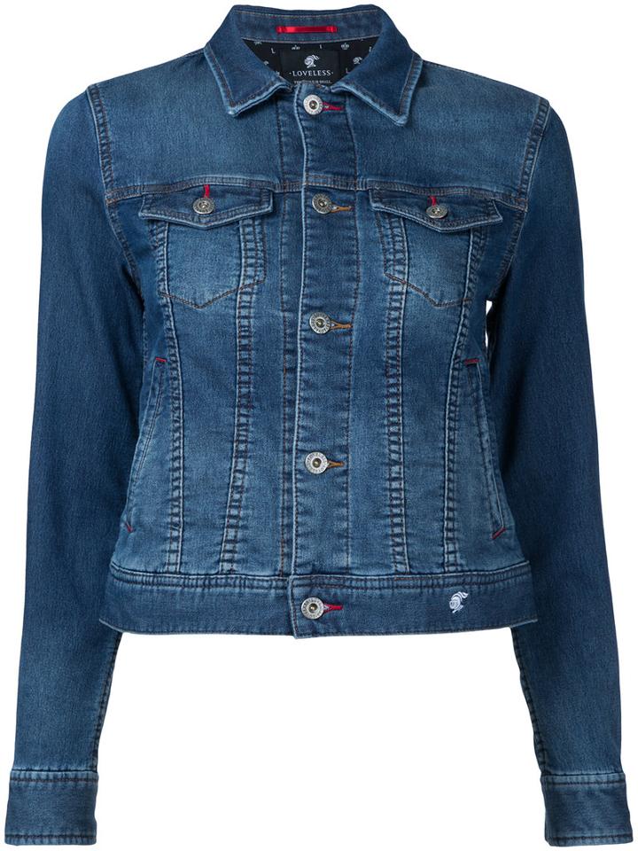 Loveless - Classic Denim Jacket - Women - Cotton/polyurethane - 7, Blue, Cotton/polyurethane