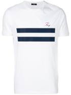 Fay Striped T-shirt - White