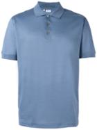 Brioni Classic Polo Shirt, Men's, Size: Xxl, Blue, Cotton