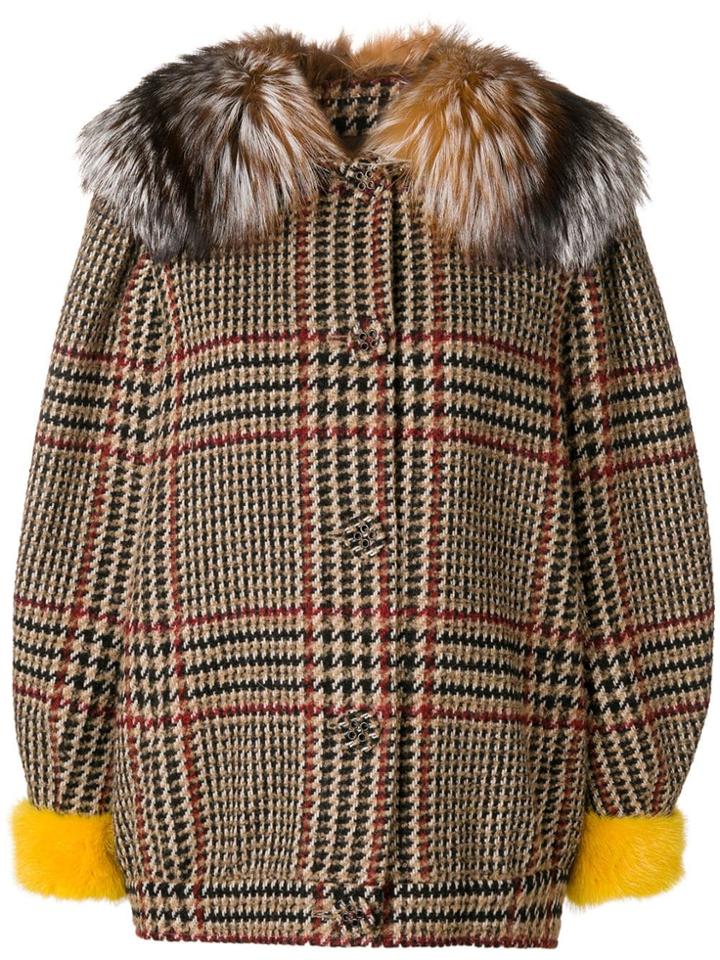 Simonetta Ravizza Irma S Short Coat - Brown