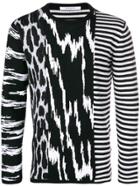 Givenchy Animal Print Sweater - Black