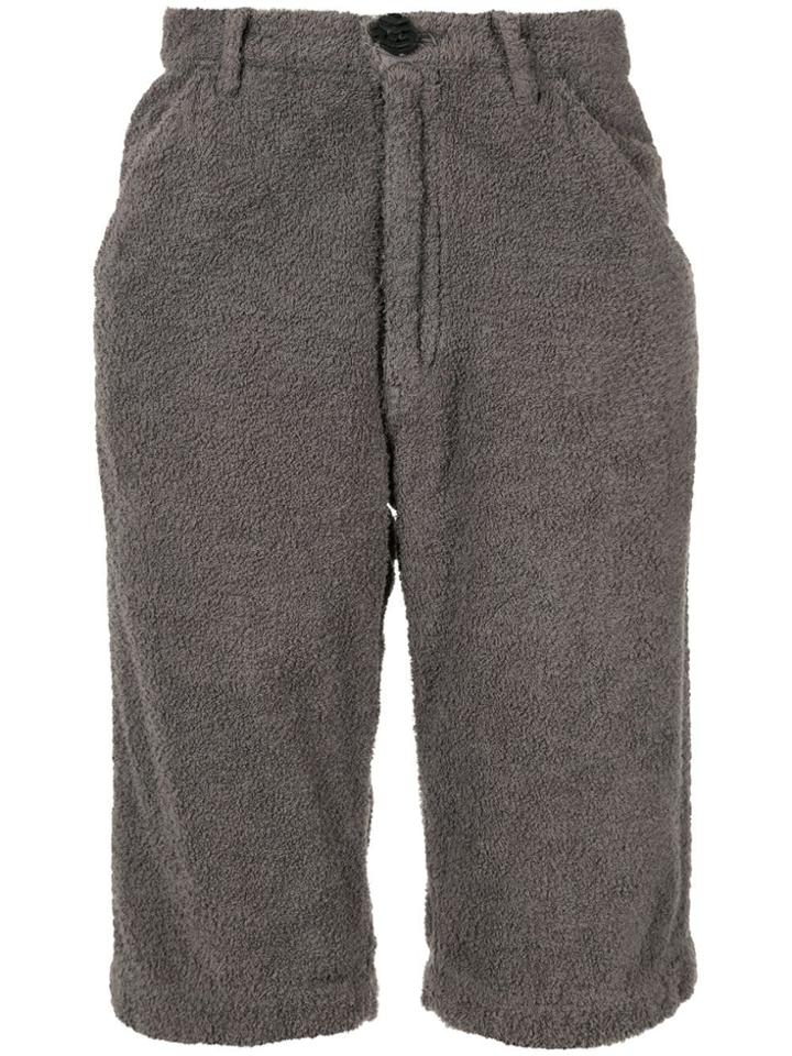 Comme Des Garçons Pre-owned Terry Towelling Shorts - Grey
