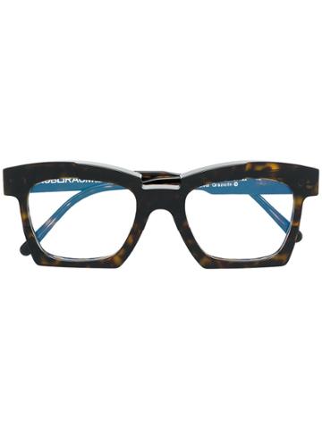 Kuboraum Square Glasses - Brown