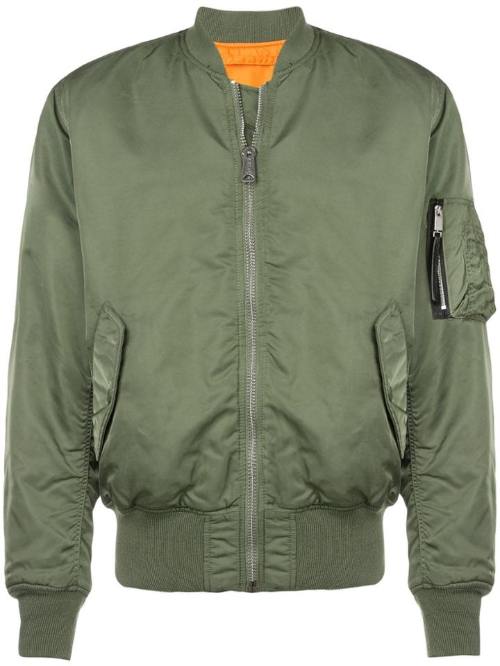 Alyx Sleeve Pocket Bomber Jacket - Green