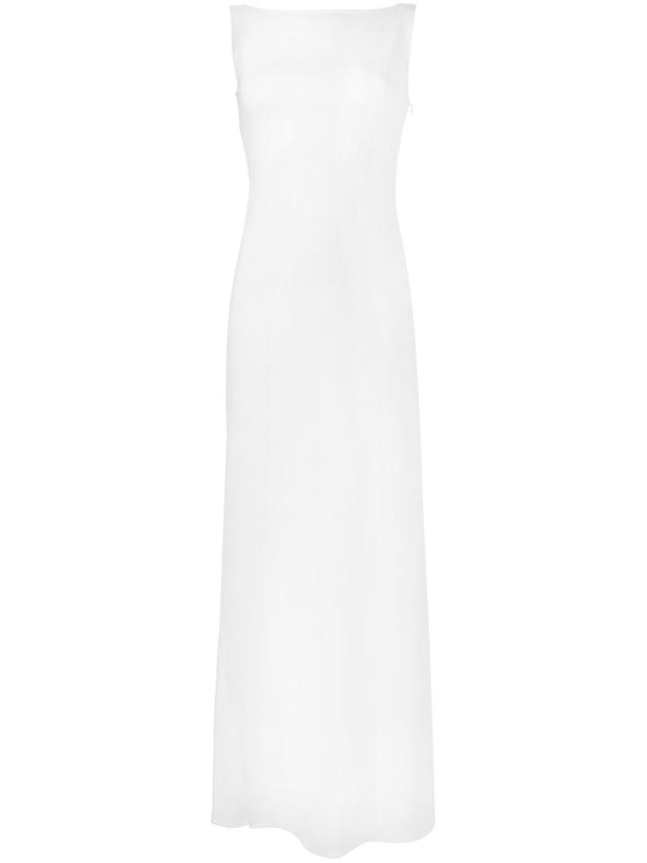 Osman - Charlize Sleeveless Gown - Women - Spandex/elastane/acetate/viscose - 10, Women's, Nude/neutrals, Spandex/elastane/acetate/viscose