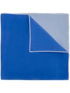 Cerruti 1881 - Checked Scarf - Men - Silk - One Size, Blue, Silk
