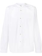 Acne Studios Pine Band Collar Shirt - White
