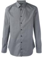 Alexander Mcqueen Mini Skull Spot Print Shirt, Men's, Size: 15 1/2, Cotton