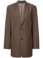 Lemaire Oversized Blazer - Brown