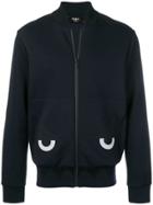 Fendi Bag Bugs Bomber Jacket - Blue
