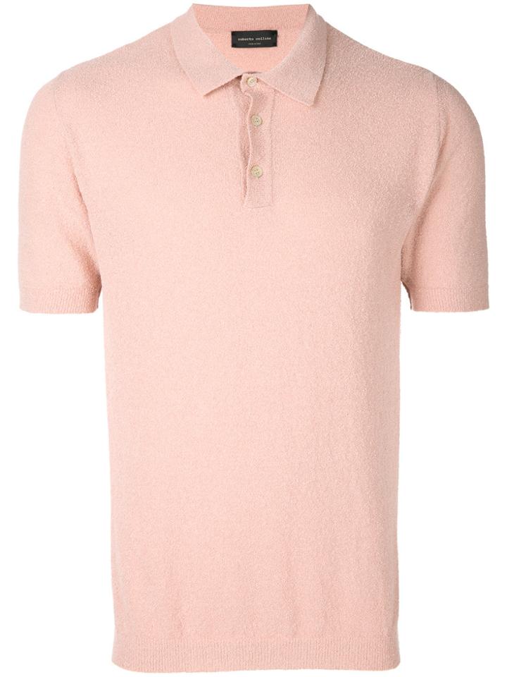 Roberto Collina Polo Shirt - Pink & Purple