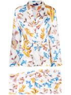 Elena Makri Fish Print Pyjama Suit - Multicolour