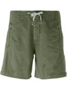 Ermanno Scervino Drawstring Shorts, Women's, Size: 40, Green, Cotton